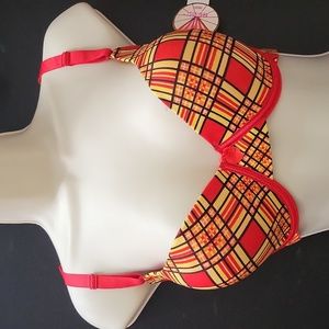 RUBII plaid bra Size 38DD